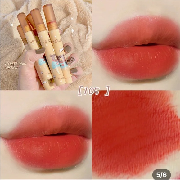 Cute Bear Matte Lipstick 💄 5💄 - Picture 2 of 3
